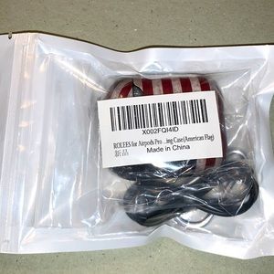 American Flag air pods case cover